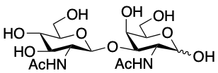 药物标准品2-Acetamido-2-deoxy-3-O-(&beta;-D-2-acetamido-2-deoxyglucopyranosyl)-D-galactopyranose - TRC