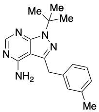 药物标准品4-Amino-1-tert-butyl-3-(3-methylbenzyl)pyrazolo[3,4-d]pyrimidine - TRC