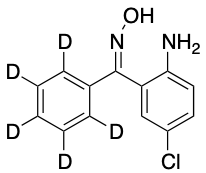 药物标准品2-Amino-5-chlorobenzophenone Oxime-d5 - TRC