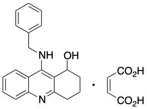 药物标准品9-(Benzylamino)-1,2,3,4-tetrahydroacridin-1-ol Maleate - TRC