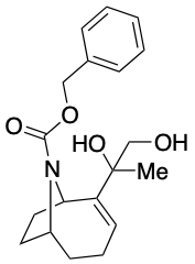 药物标准品(1R,6R)-Benzyl 2-(1,2-Dihydroxypropan-2-yl)-9-azabicyclo[4.2.1]non-2-ene-9-carboxylate - TRC