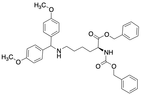 药物标准品N6-​[Bis(4-​methoxyphenyl)​methyl]​-​N2-​[(phenylmethoxy)​carbonyl]​-​L-​lysine Phenylmethyl Es… - TRC