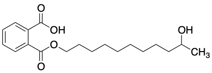 药物标准品1,2-Benzenedicarboxylic Acid 1-(10-Hydroxyundecyl) Ester - TRC