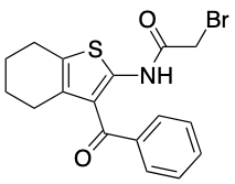 药物标准品2-(2-Bromoacetamide)-3-benzoyl-4,5,6,7-tetrahydrobenzo[b]thiophene - TRC