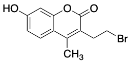 药物标准品3-(2-Bromoethyl)-7-hydroxy-4-methyl-coumarin - TRC