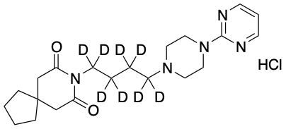 药物标准品Buspirone-d8 HCl (n-butyl-d8) - TRC