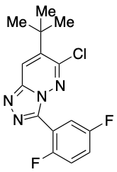 药物标准品7-tert-Butyl-6-chloro-3-(2,5-difluorophenyl)-1,2,4-triazolo[4,3-b]pyridazine - TRC