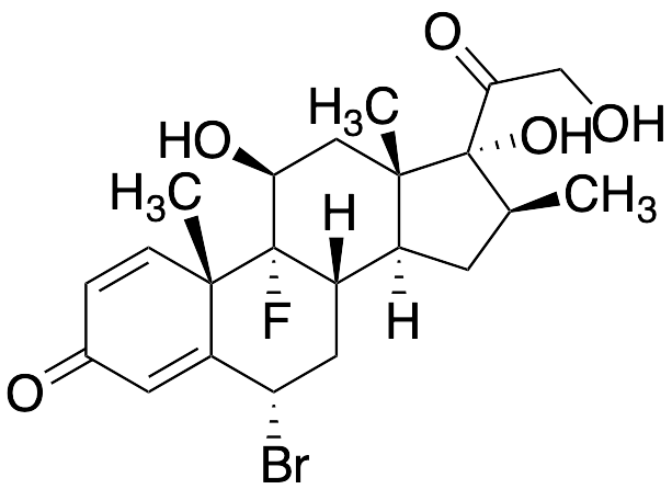 药物标准品(6&alpha;,11&beta;,16&beta;)-6-Bromo-9-fluoro-11,17,21-trihydroxy-16-methylpregna-1,4-diene-3,2… - TRC