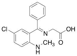 药物标准品N-[[5-Chloro-2-(methylamino)phenyl]phenylmethylene]glycine - TRC