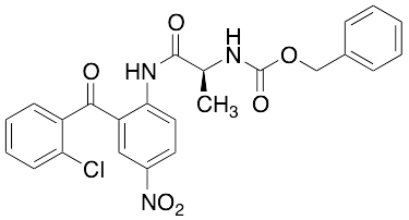 药物标准品(S)-[2-[[2-(2-Chlorobenzoyl)-4-nitrophenyl]amino]-1-methyl-2-oxoethyl]-carbamic Acid Phenylmeth… - TRC