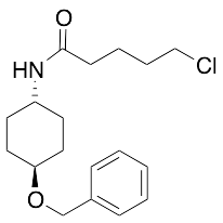 药物标准品trans-5-Chloro-N-[4-(phenylmethoxy)cyclohexyl]pentanamide - TRC