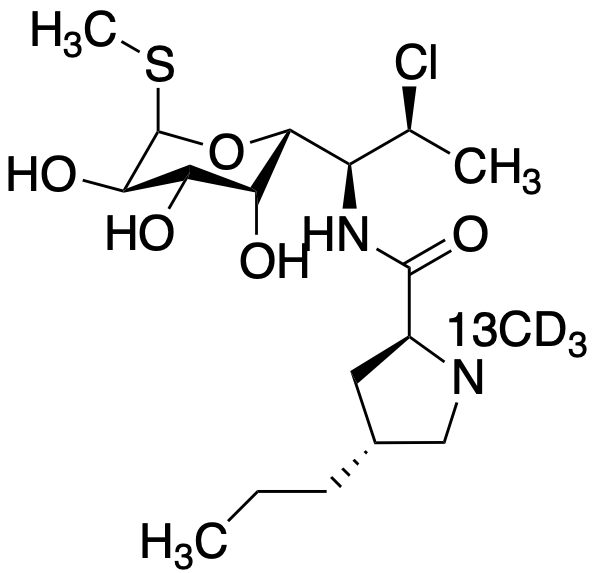 药物标准品Clindamycin-13C,D3 - TRC