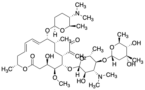 药物标准品[9(2R,5S,6R)]- 9-O-[5-(Dimethylamino)tetrahydro-6-methyl-2H-pyran-2-yl]-3-O-methyl-17-methylene… - TRC