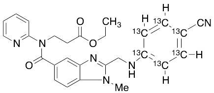 药物标准品Deacetamidine Cyano Dabigatran Ethyl Ester-13C6 - TRC