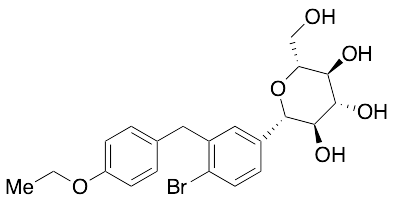 药物标准品4-Deschloro-4-bromo Dapagliflozin