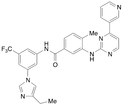 药物标准品4-Desmethyl-4-ethylimidazolyl Nilotinib - TRC