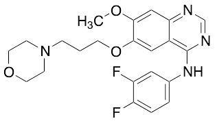 药物标准品3-Deschloro-3,4-difluoro Gefitinib - TRC