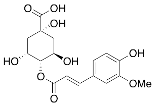 药物标准品4-O-(E)-Feruloylquinic Acid (~90%) - TRC