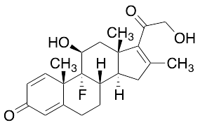 药物标准品(11&beta;)-9-Fluoro-11,21-dihydroxy-16-methyl-pregna-1,4,16-triene-3,20-dione - TRC