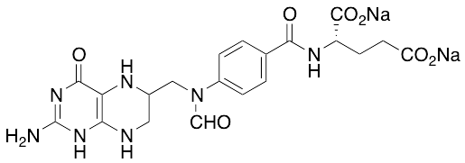 药物标准品10-Formyl-5,6,7,8-tetrahydro Folic Acid Disodium Salt (Technical Grade) - TRC