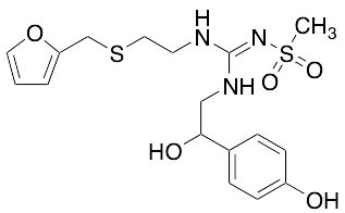 药物标准品N-​[[[2-​[(2-​Furanylmethyl)​thio]​ethyl]​amino]​[[2-​hydroxy-​2-​(4-​hydroxyphenyl)​ethyl]​imi… - TRC