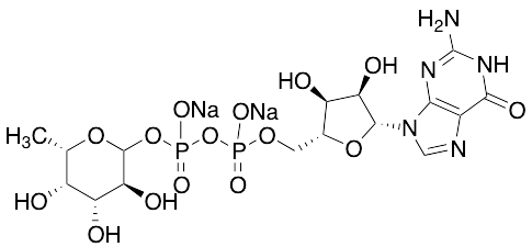 药物标准品Guanosine 5&prime;-diphospho-&beta;-L-fucose Disodium Salt - TRC