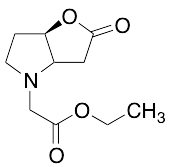 药物标准品(3aR-​cis)​-Hexahydro-​2-​oxo-4H-​furo[3,​2-​b]​pyrrole-​4-​acetic Acid Ethyl Ester - TRC