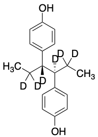 药物标准品Hexestrol-d6 (hexane-2,2,3,4,5,5-d6) (meso) - TRC