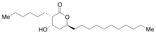 药物标准品[3S-(3&alpha;,4&alpha;,6&beta;)]-3-Hexyltetrahydro-4-hydroxy-6-undecyl-2H-pyran-2-one - TRC