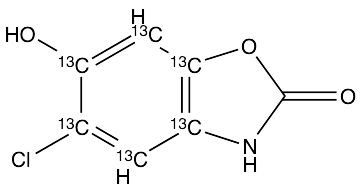 药物标准品6-Hydroxy Chlorzoxazone-13C6 - TRC