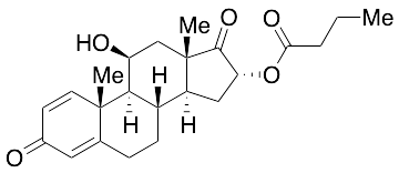 药物标准品(11&beta;,16&alpha;)-11-Hydroxy-16-(1-oxobutoxy)-androsta-1,4-diene-3,17-dione - TRC