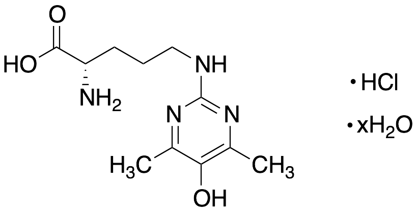 药物标准品N5-(5-Hydroxy-4,6-dimethyl-2-pyrimidinyl)-L-ornithine Hydrochloride Hydrate - TRC