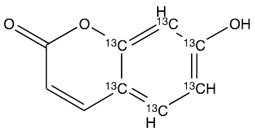 药物标准品7-Hydroxy Coumarin-13C6 - TRC