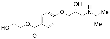 药物标准品4-(2-Hydroxy-3-isopropylaminopropoxy)benzoic Acid 2-Hydroxyethyl Ester - TRC