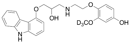 药物标准品4&rsquo;-Hydroxyphenyl Carvedilol-d3 - TRC