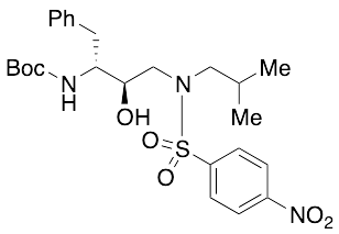 药物标准品N-[(1R,2R)-2-Hydroxy-3-[(2-methylpropyl)[(4-nitrophenyl)sulfonyl]amino]-1-(phenylmethyl)propyl]… - TRC