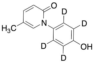 药物标准品N-(4-Hydroxyphenyl)-5-methyl-2-1H-pyridone-d4 - TRC