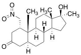 药物标准品17&beta;-Hydroxy-17-&alpha;-methyl-1-(nitromethyl)-5&alpha;-androstan-3-one - TRC