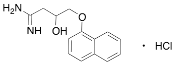 药物标准品3-Hydroxy-4-(1-naphthalenyloxy)-butanimidamide Hydrochloride - TRC