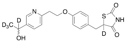 药物标准品Hydroxy Pioglitazone-D5 (Major) (M-IV)(Mixture of Diastereomers) - TRC