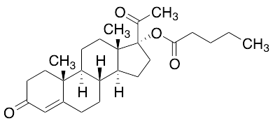 药物标准品17&alpha;-Hydroxyprogesterone Valerate - TRC
