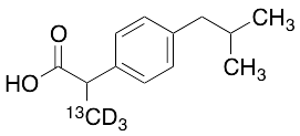 药物标准品Ibuprofen-13C,d3 - TRC