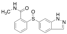 药物标准品2-(1H-Indazol-6-ylsulfinyl)-N-methylbenzamide - TRC