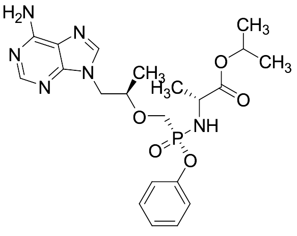 药物标准品D-Alanine N-[(R)-[[(1R)-2-(6-Amino-9Hpurin-9-yl)-1-methylethoxy]methyl]phenoxyphosphinyl]-1-met… - TRC