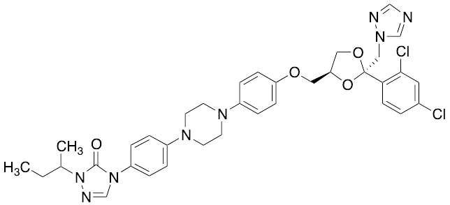 药物标准品(2S,4S)-Itraconazole (Mixture of Diastereomers) - TRC