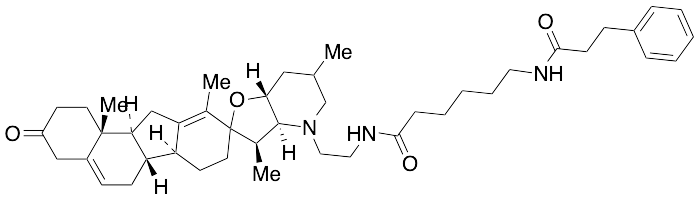 药物标准品3-Keto-N-aminoethyl-N&rsquo;-aminocaproyldihydrocinnamoyl Cyclopamine - TRC
