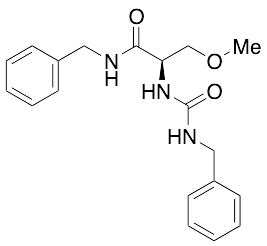 药物标准品Lacosamide impurity I: (R)-N-benzyl-2-(3-benzylureido)-3-methoxypropanamide - TRC