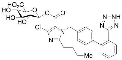 药物标准品Losartan Carboxylic Acid Acyl-&beta;-D-Glucuronide, 90% - TRC