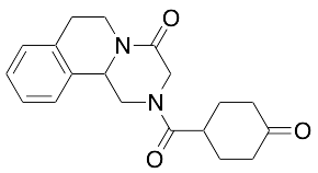 药物标准品rac-1,2,3,6,7,11b-Hexahydro-2-[(4-oxocyclohexyl)carbonyl]-4H-pyrazino[2,1-a]isoquinolin-4-one - TRC