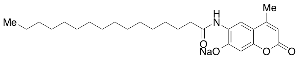 药物标准品N-(7-Hydroxy-4-methyl-2-oxo-2H-1-benzopyran-6-yl)hexadecanamide Sodium Salt - TRC